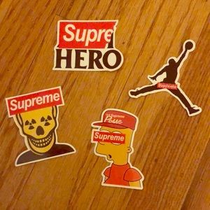 Supreme Stickers